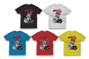 T-shirt Design by duatitik.std