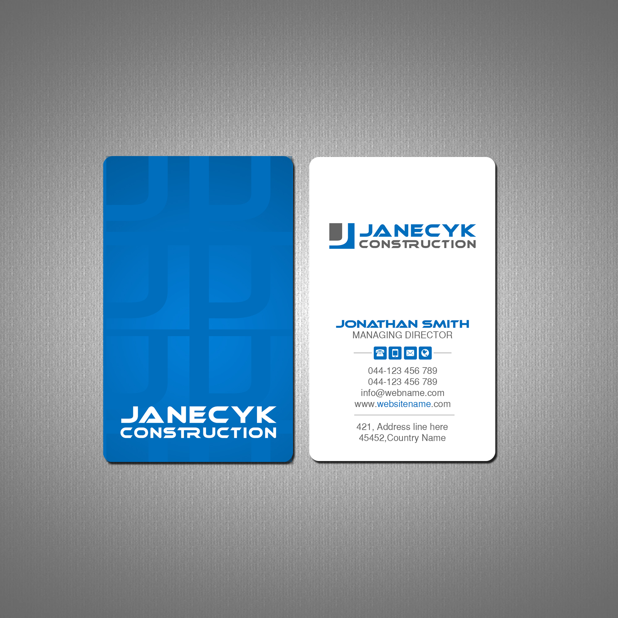 Business Card Design by Creations Box 2015 for this project | Design #25515488