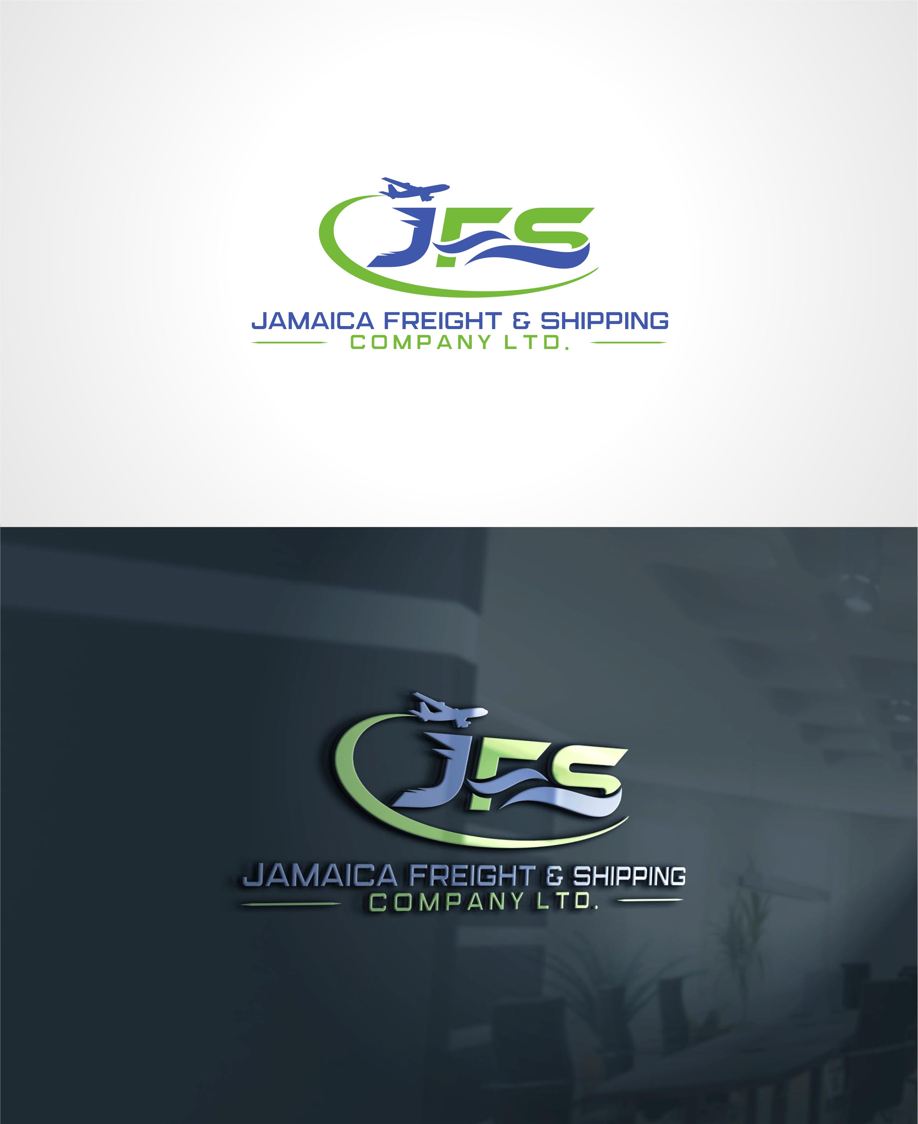 Logo Design by Joenet Jayawarna for Jamaica Freight & Shipping | Design #25561401