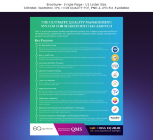 Bay Area SaaS Company needs brochure for new Quality Management System (QMS) product offering | Schreibwaren-Design von Expert Designer