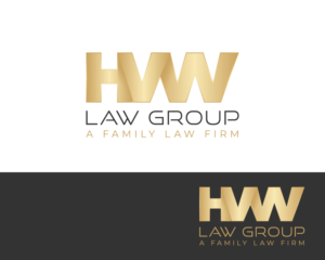 HVW LAW GROUP A Family Law Firm | Logo Design by ACK Design