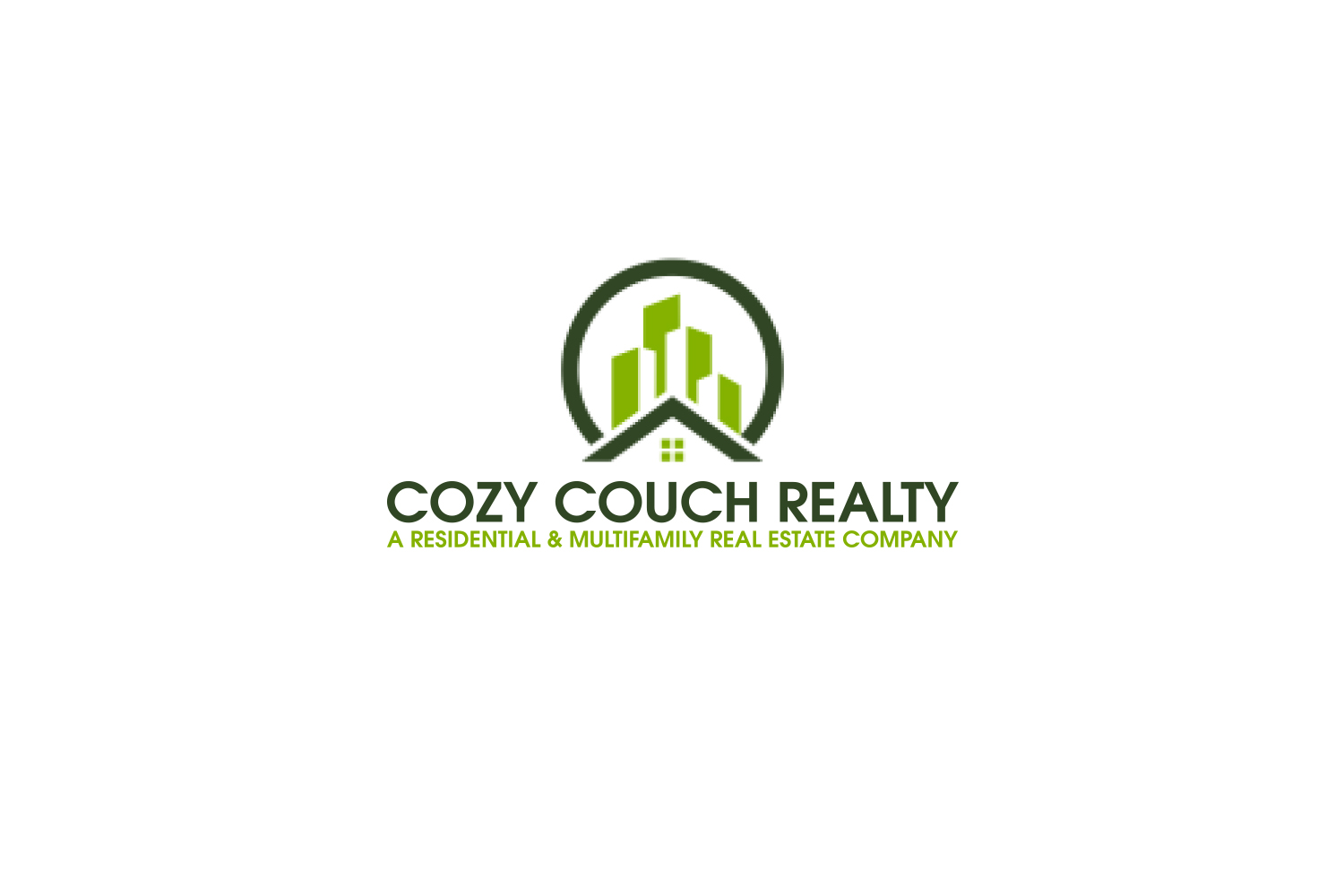 Logo Design by Linda Designs for Cozy Couch Realty | Design #25512044