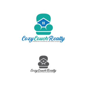 Cozy Couch Realty a Residential & Multifamily Real Estate Company | Logo Design by Graphic Bricks