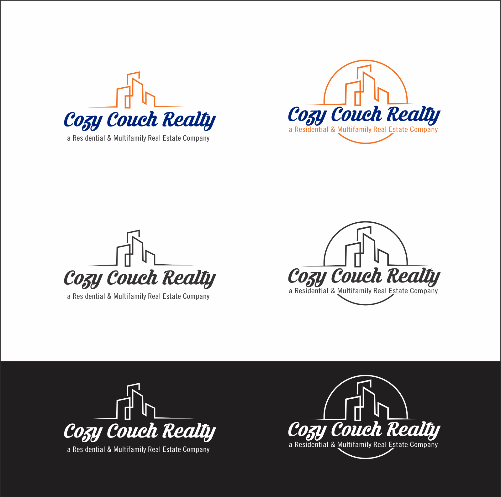 Logo-Design von Udaya G für Cozy Couch Realty | Design #25518680