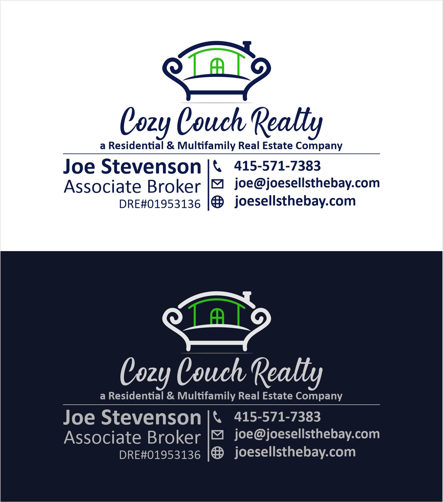 Logo-Design von Indra Putra für Cozy Couch Realty | Design: #25644952