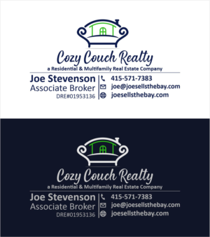 Diseño de Logo por Indra Putra para Cozy Couch Realty | Diseño #25644952