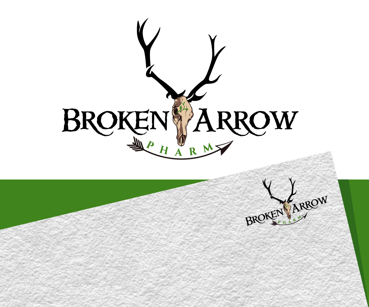 Conservative, Modern Logo Design for Broken Arrow Pharm by Jay