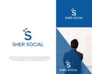 Sher/sher social/ ss | Logo Design by MX LogoArt