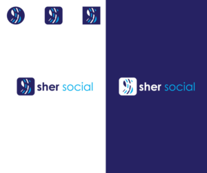 Sher/sher social/ ss | Logo Design by uitaki