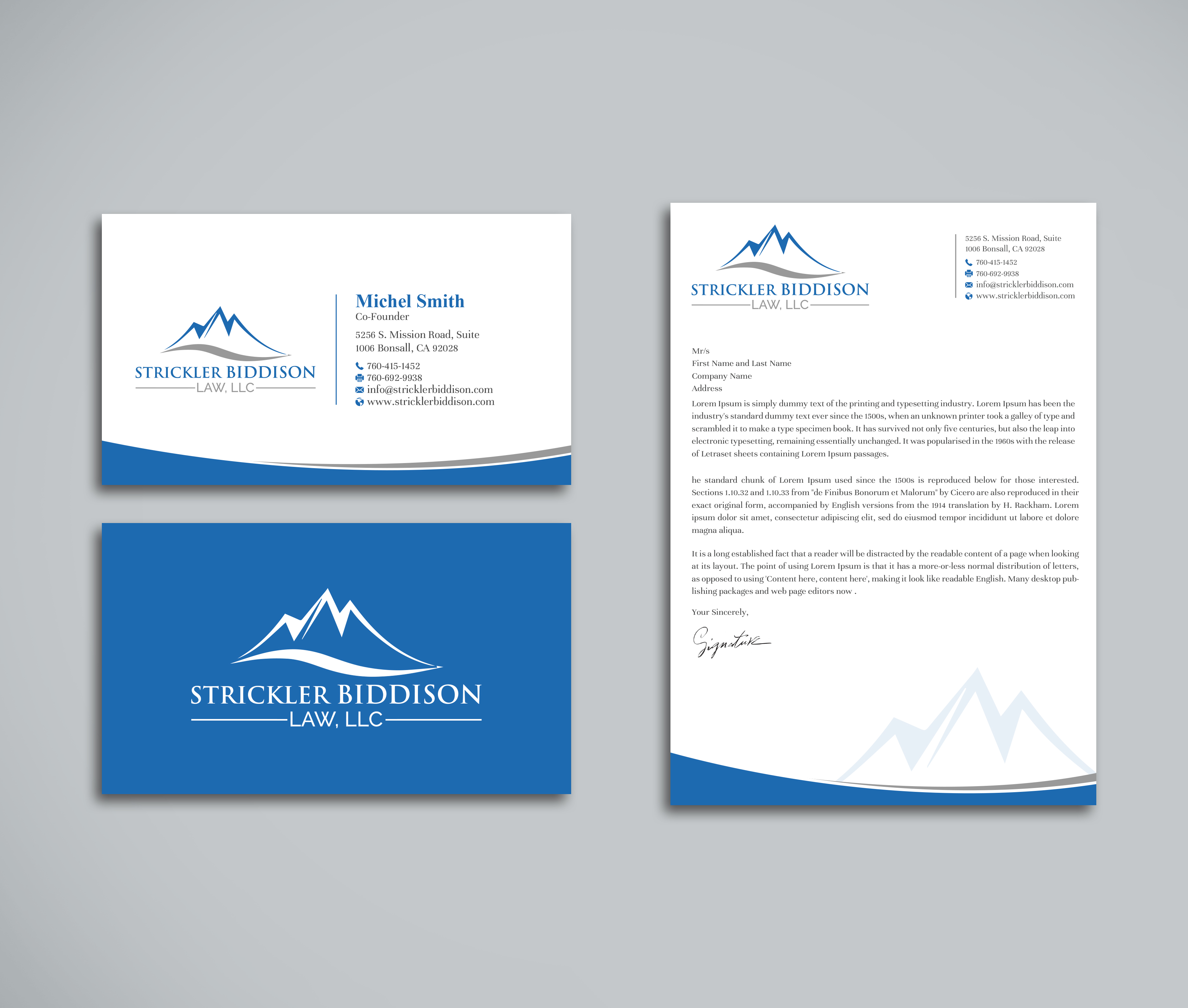 Design En-Tête par Uttom 2 pour Stevens, Littman, Biddison, Tharp & Weinberg, LLC  | Design #25520678