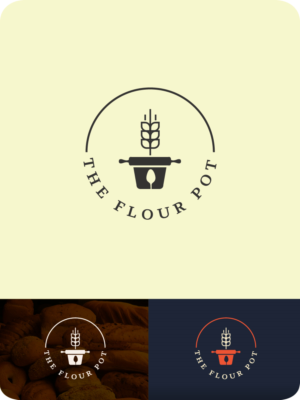 The Flour Pot Bakery  | Logo Design by adigoofy 2