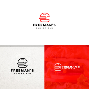 Freeman's Burger Bar | Logo Design by ivan