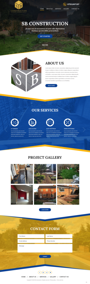 Web Design by pb for this project | Design: #25519506