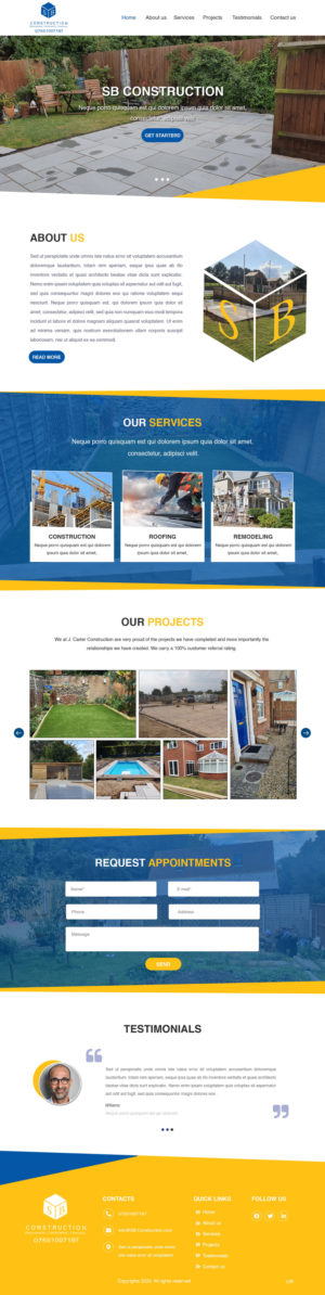 Web Design by pb for this project | Design: #25519509
