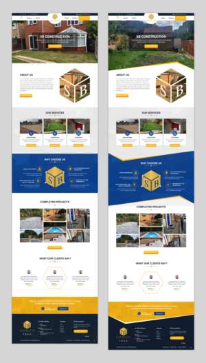 Web Design by pb for this project | Design: #25519510