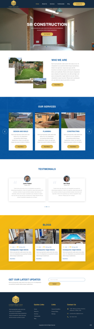 Web Design by pb for this project | Design: #25519513