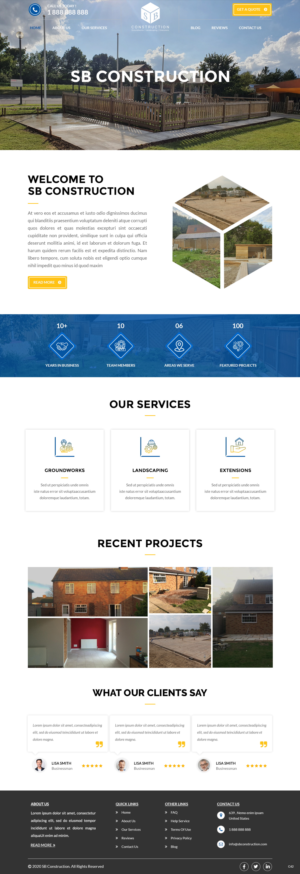 Web Design by pb for this project | Design: #25519514