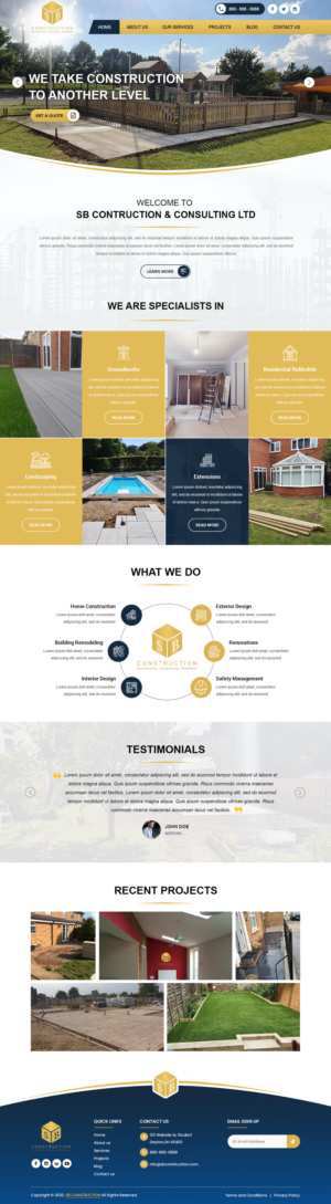 Web Design by Titan Eagle for this project | Design: #25524245