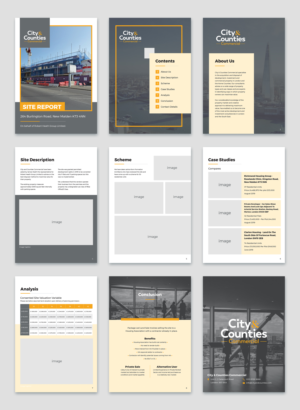 Property Report | Design de Brochure par sun_design