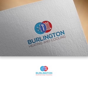 Burlington Furnace A/C Repair | Logo Design by DesignDUO