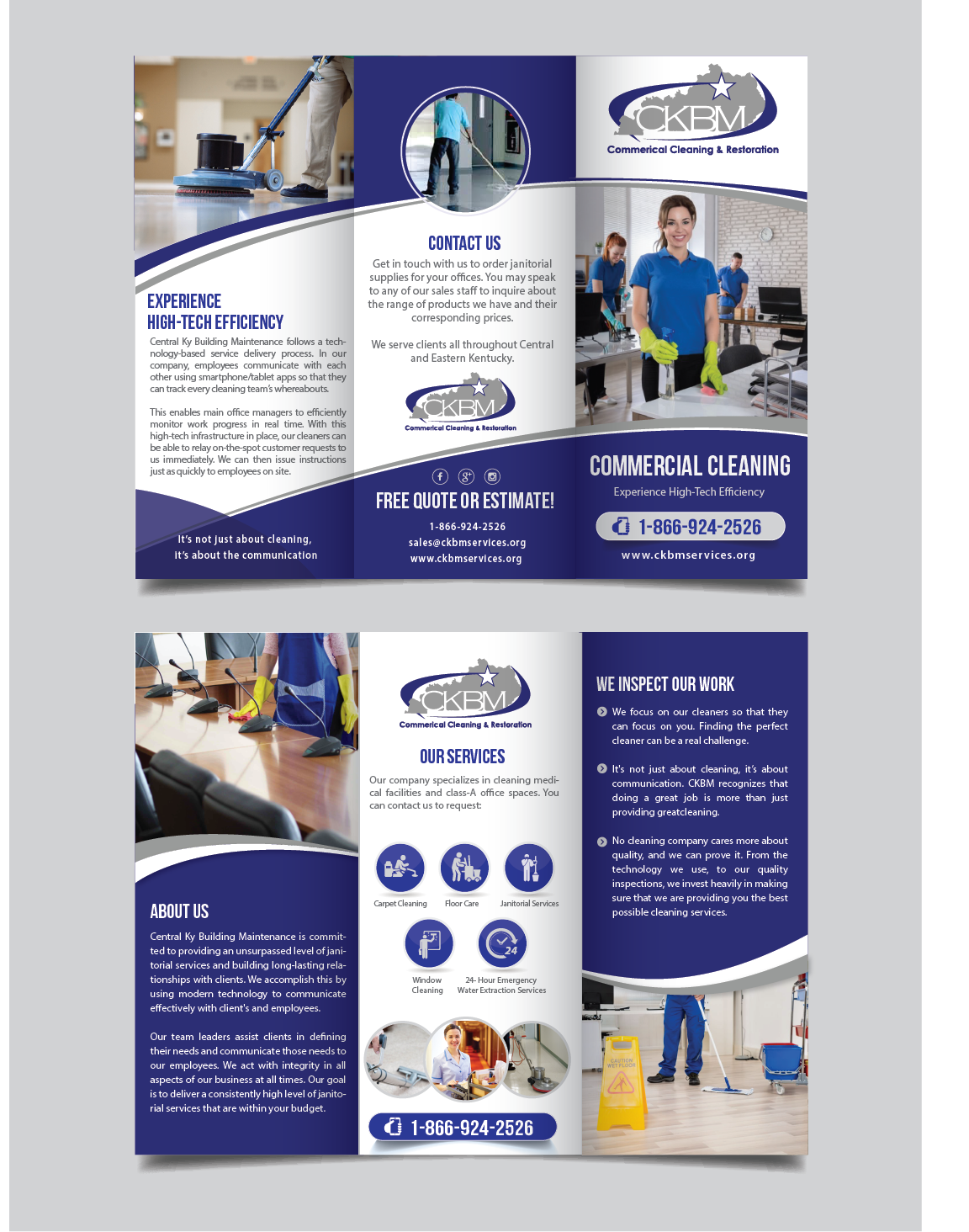 Design de Flyer par alex989 pour CKBM Services | Design #25514505