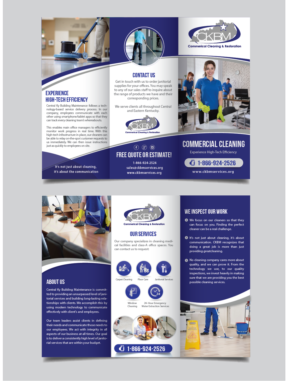 Flyer-Design von alex989 für CKBM Services | Design: #25514505