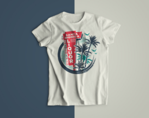 Santa Monica Liquor T-Shirt Design | T-shirt Design by Ena