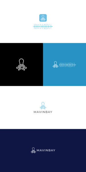 Mavinbay (although we have a some scripting that we like for this so focus on the imagery) | Logo Design by ybmdesign