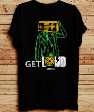 Get Loud Music t-shirt design (the coolest music store everrrr)* | T-Shirt-Design von creative gravity