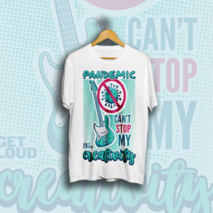 Get Loud Music t-shirt design (the coolest music store everrrr)* | Diseño de Camiseta por aditya msf54