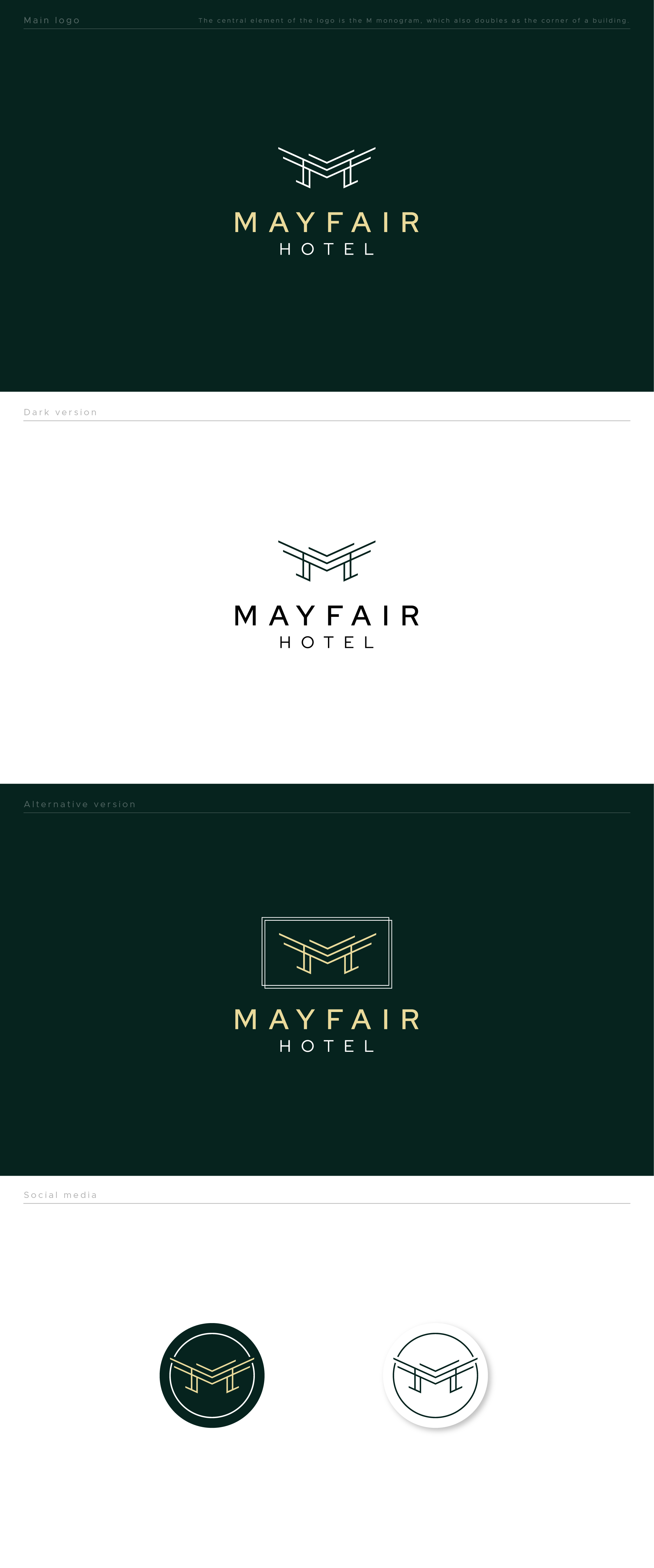 Logo Design by Lia Design for MAYFAIR HOTELS LIMITED | Design #25528632