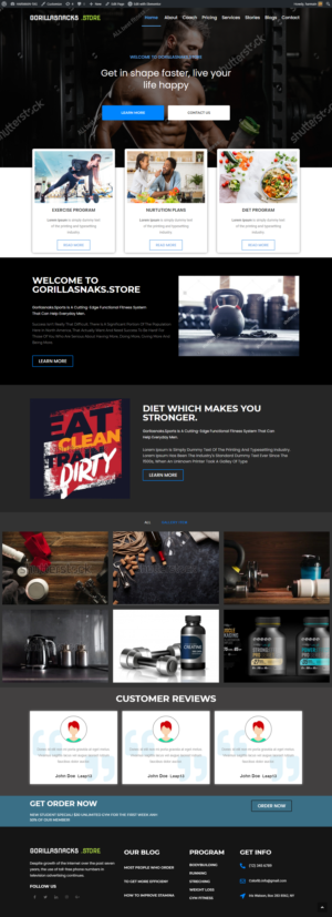 Web Design by Adeel Rahman for this project | Design: #25534951