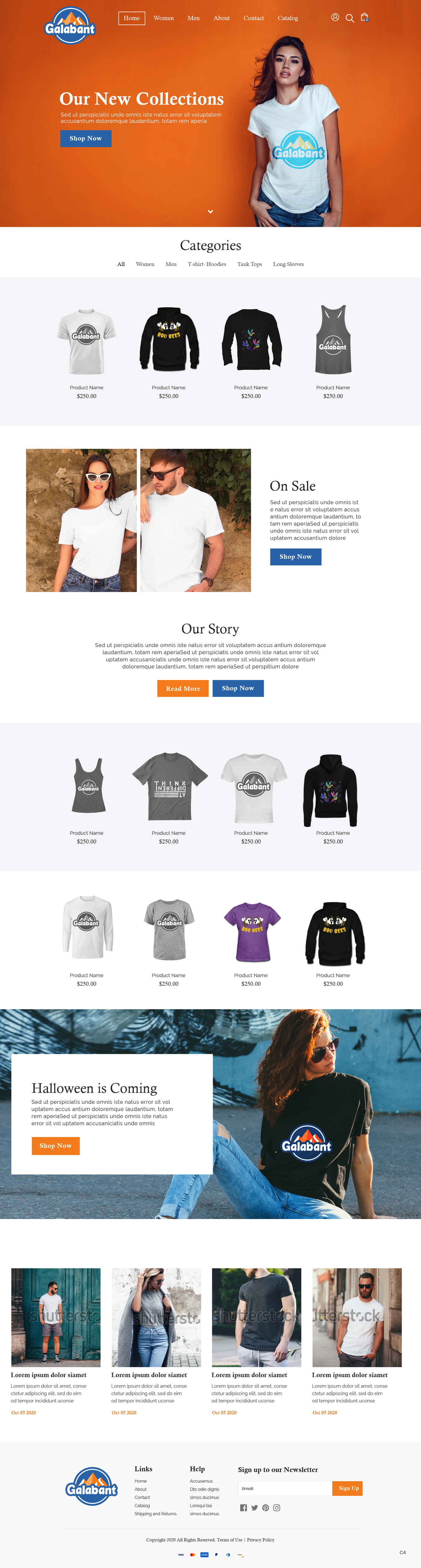 Diseño Web por pb para Galabant | Diseño #25530054