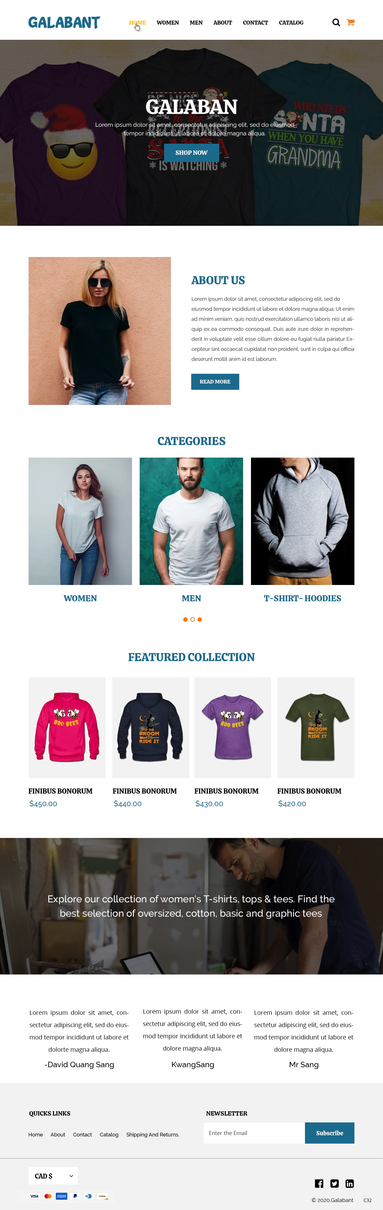 Web Design by pb for Galabant | Design #25530062