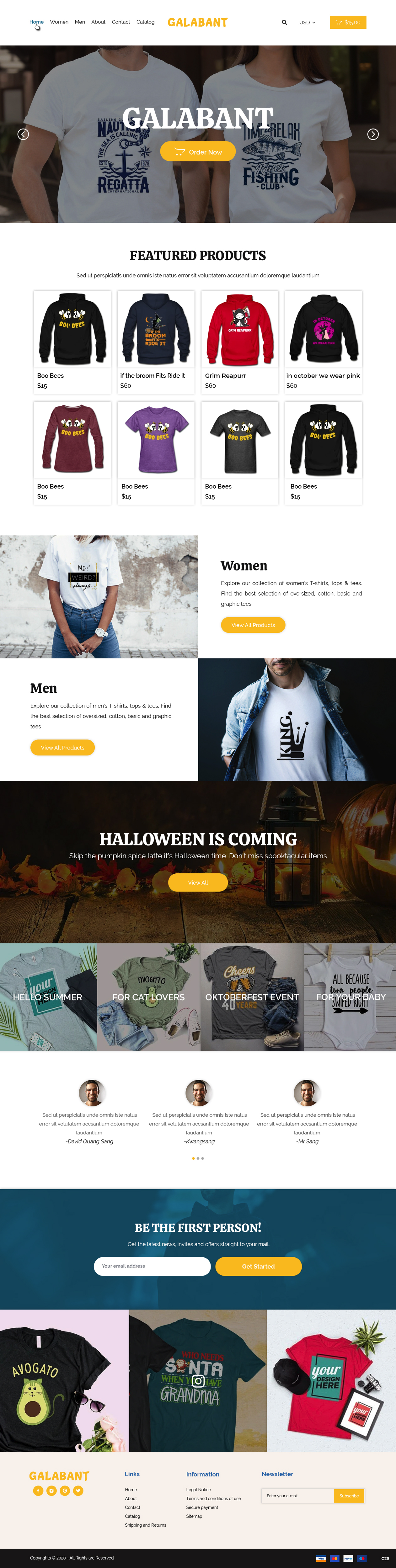 Web Design by pb for Galabant | Design #25537208