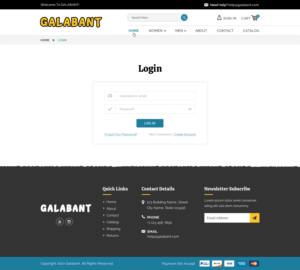 Web Design by Sbss for Galabant | Design: #25635767
