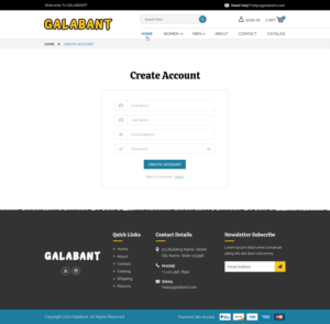 Web Design by Sbss for Galabant | Design: #25635771