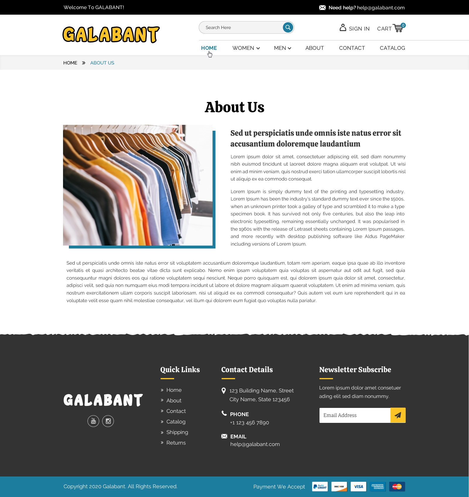 Web Design by Sbss for Galabant | Design #25641738