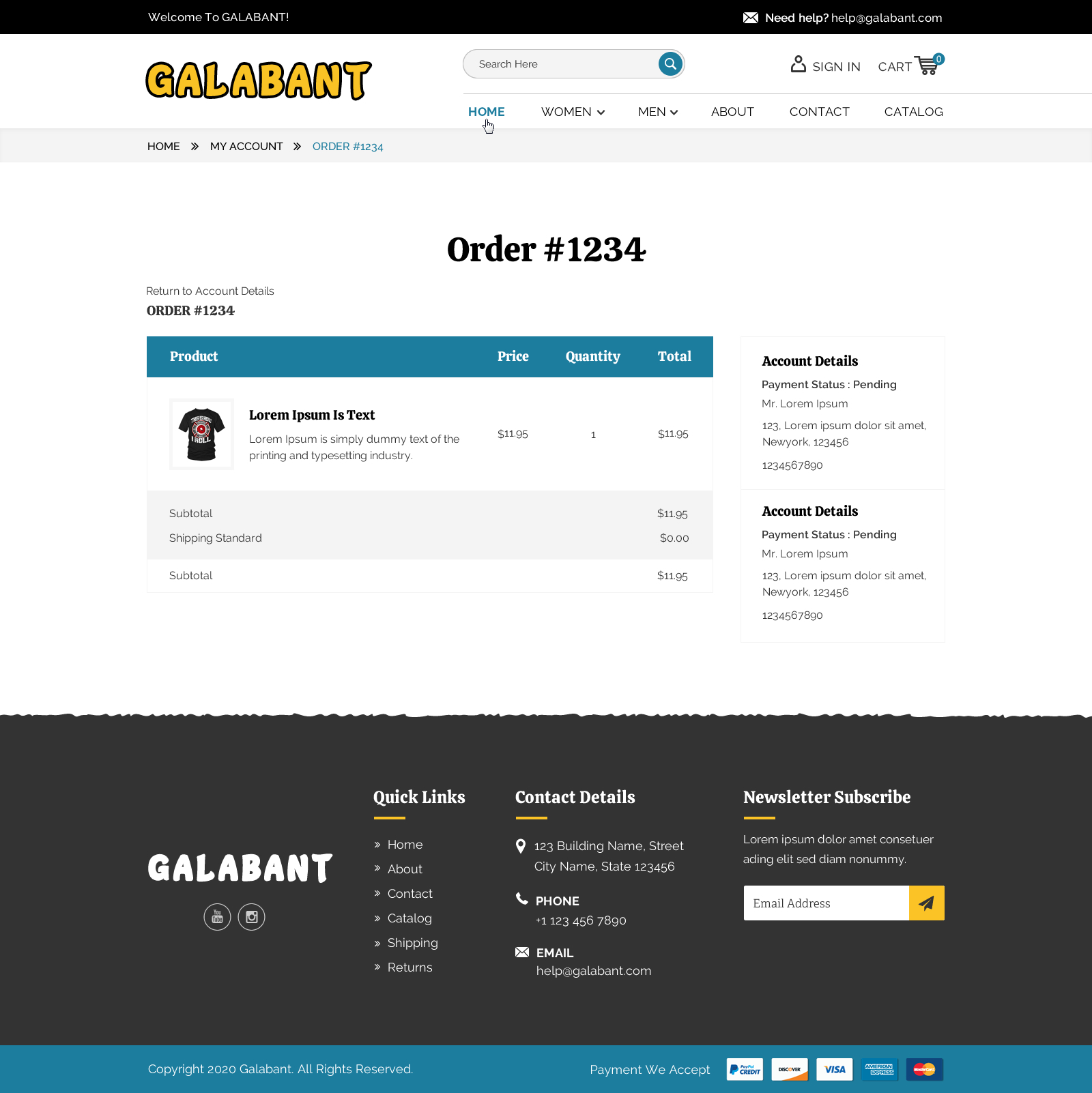 Diseño Web por Sbss para Galabant | Diseño #25641741