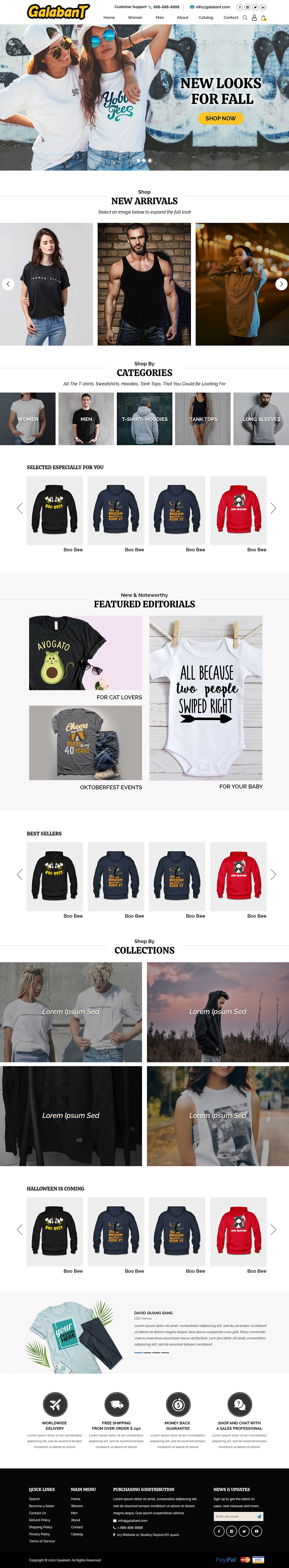 Web Design by Titan Eagle for Galabant | Design #25530819