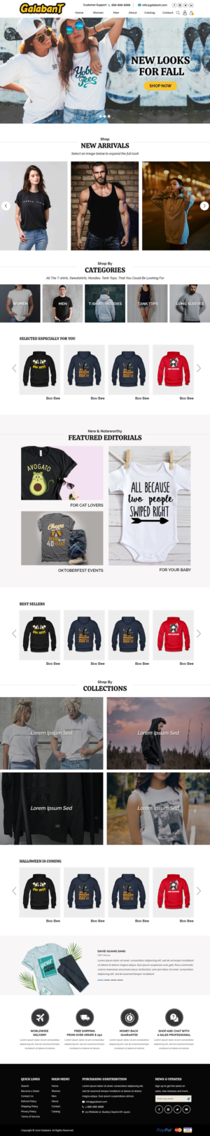 Web Design by Titan Eagle for Galabant | Design: #25530819