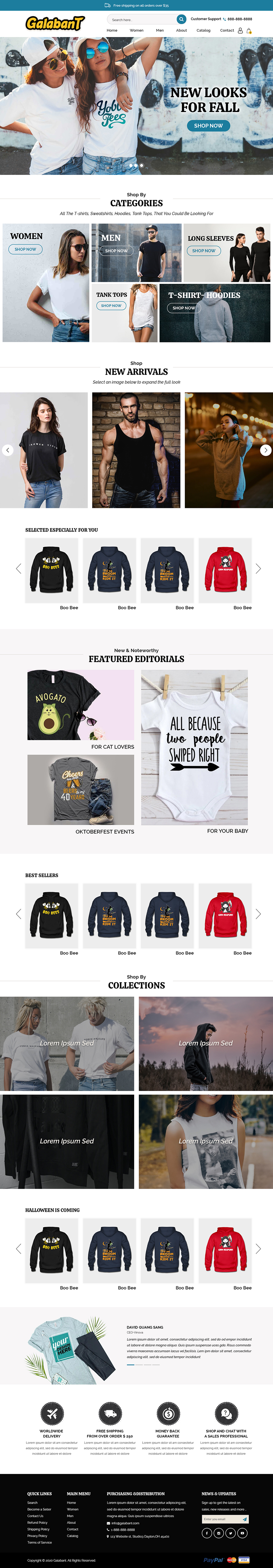 Web Design by Titan Eagle for Galabant | Design #25540468