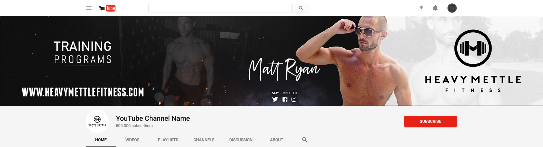YouTube Design by hassan karrach for this project | Design #25525378