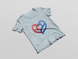 Forming Love T-shirt design | Diseño de Camiseta por toothless99