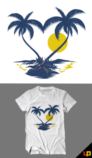 Forming Love T-shirt design | Diseño de Camiseta por Uprinteez