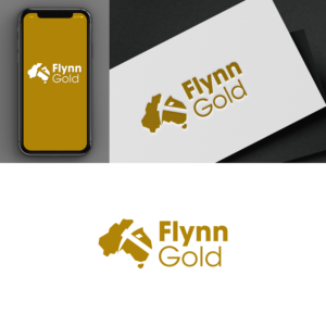 no text necessary or could use company name Flynn Gold | Logo Design by ICKE