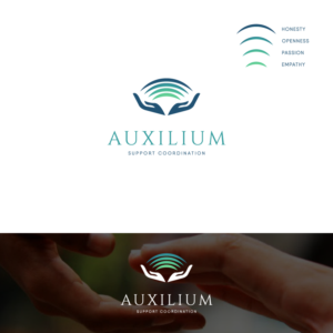 Auxilium Support Coordination (emphasis on Auxilium) | Design de Logo par :) Zoya