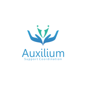 Auxilium Support Coordination (emphasis on Auxilium) | Logo Design by Gerald Design 3