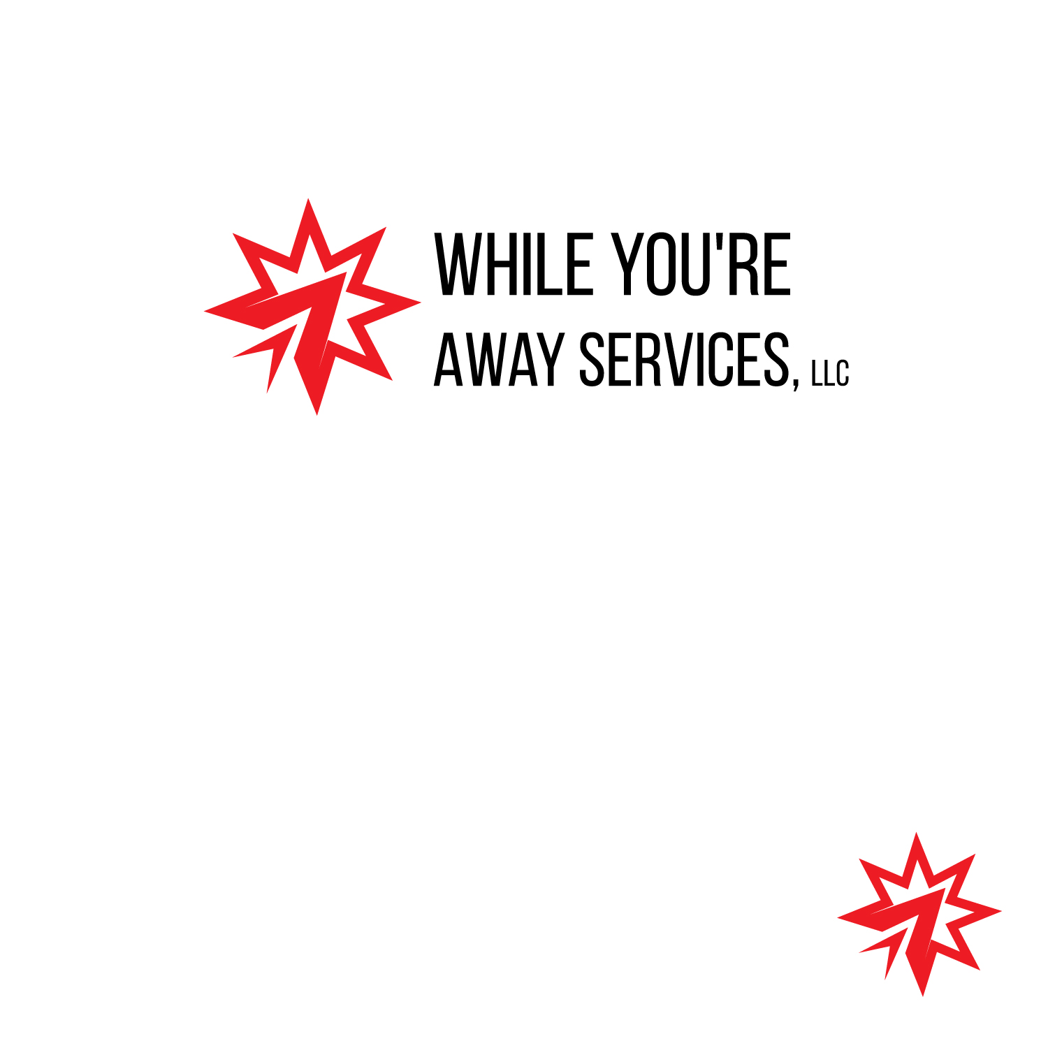 Logo Design by uk for While You're Away Services | Design #25553333