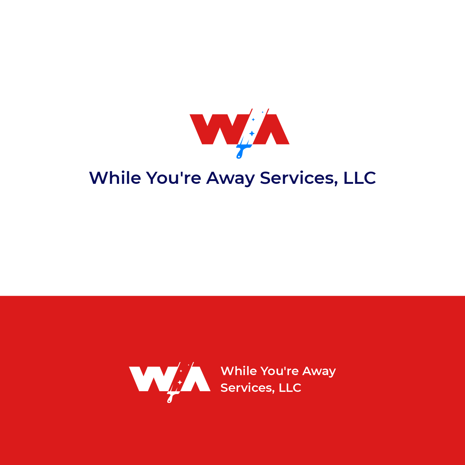 Logo Design by Omee for While You're Away Services | Design #25542730